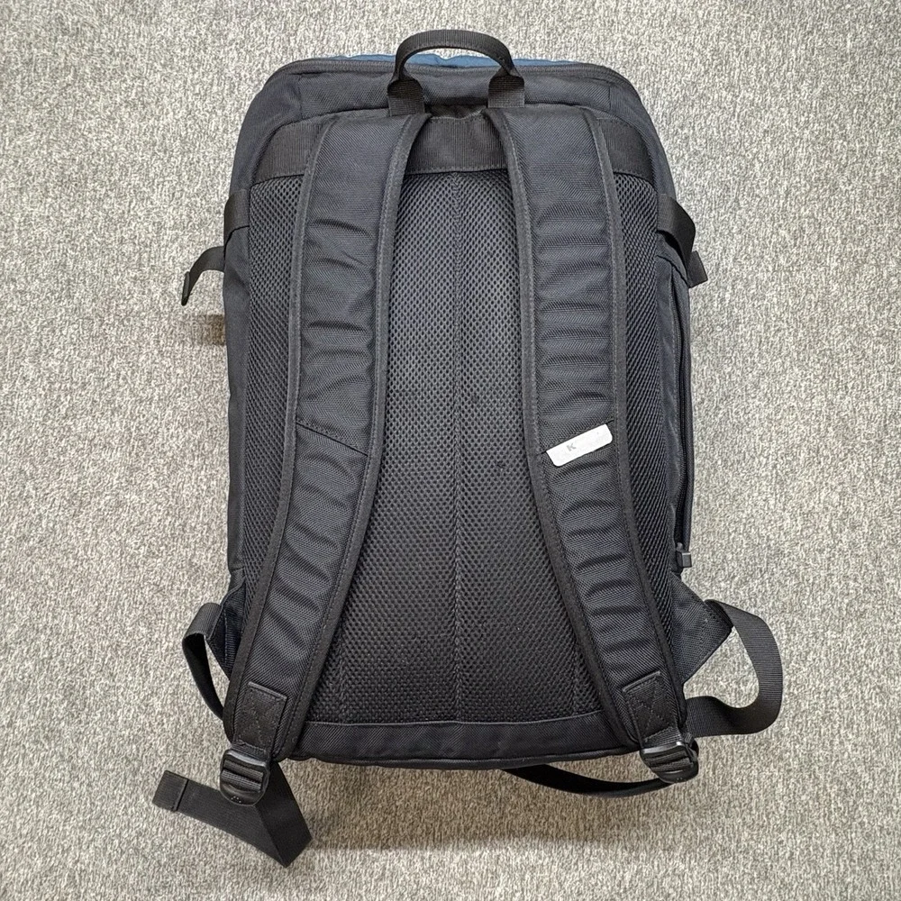 KAPPA Laptop Backpack Blue Black Y2K Strap School College‎ Skate